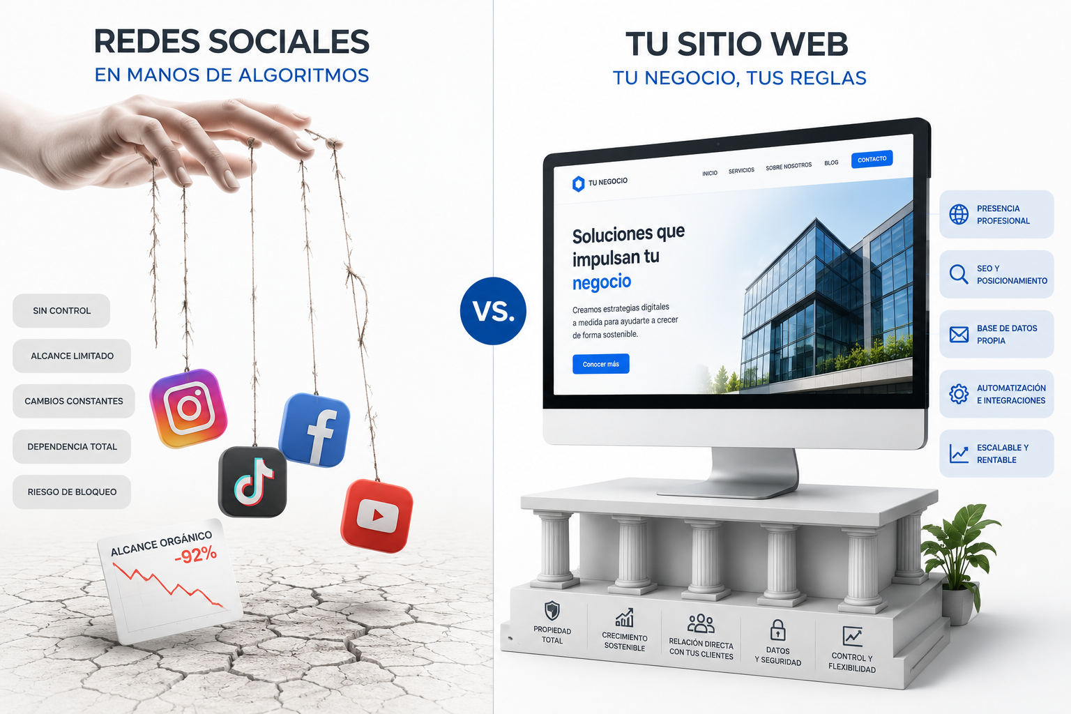 No basta con Tener Redes Sociales