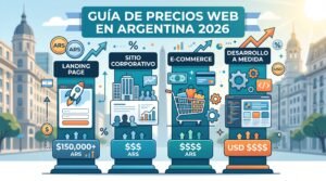 Cuánto cuesta una página web en Argentina en 2026: comparativa de precios y opciones